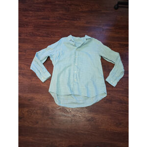 Tommy Bahama Light greenish blue Linen Shirt size XL